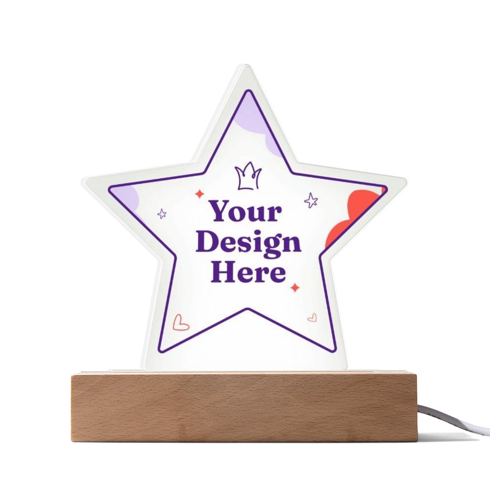 Star Acrylic Plaque