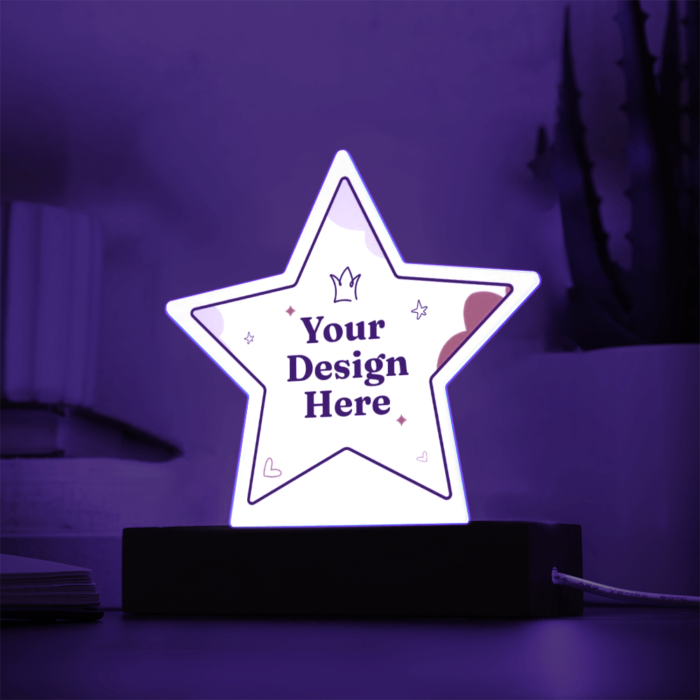 Star Acrylic Plaque