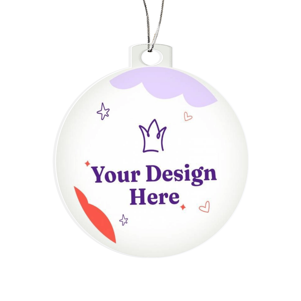 Acrylic Bulb Ornament