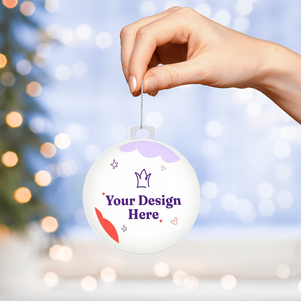 Acrylic Bulb Ornament