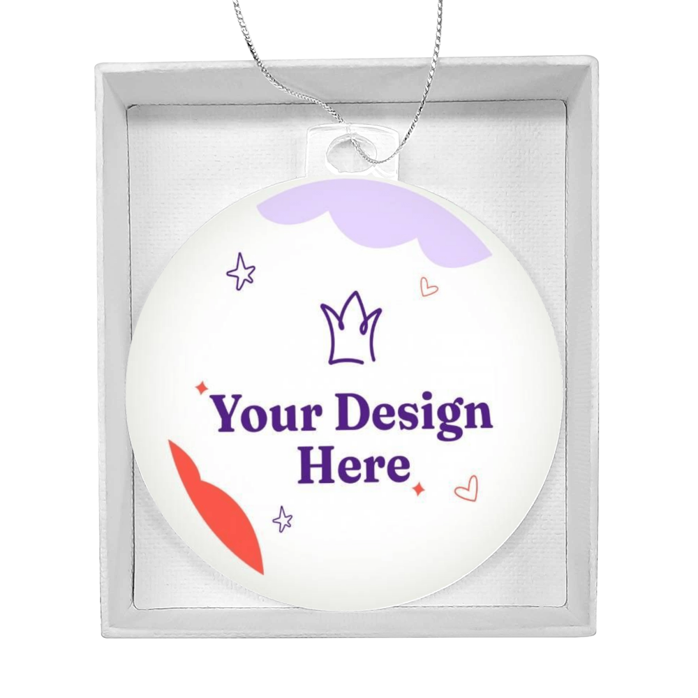 Acrylic Bulb Ornament