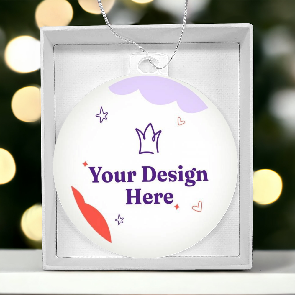 Acrylic Bulb Ornament