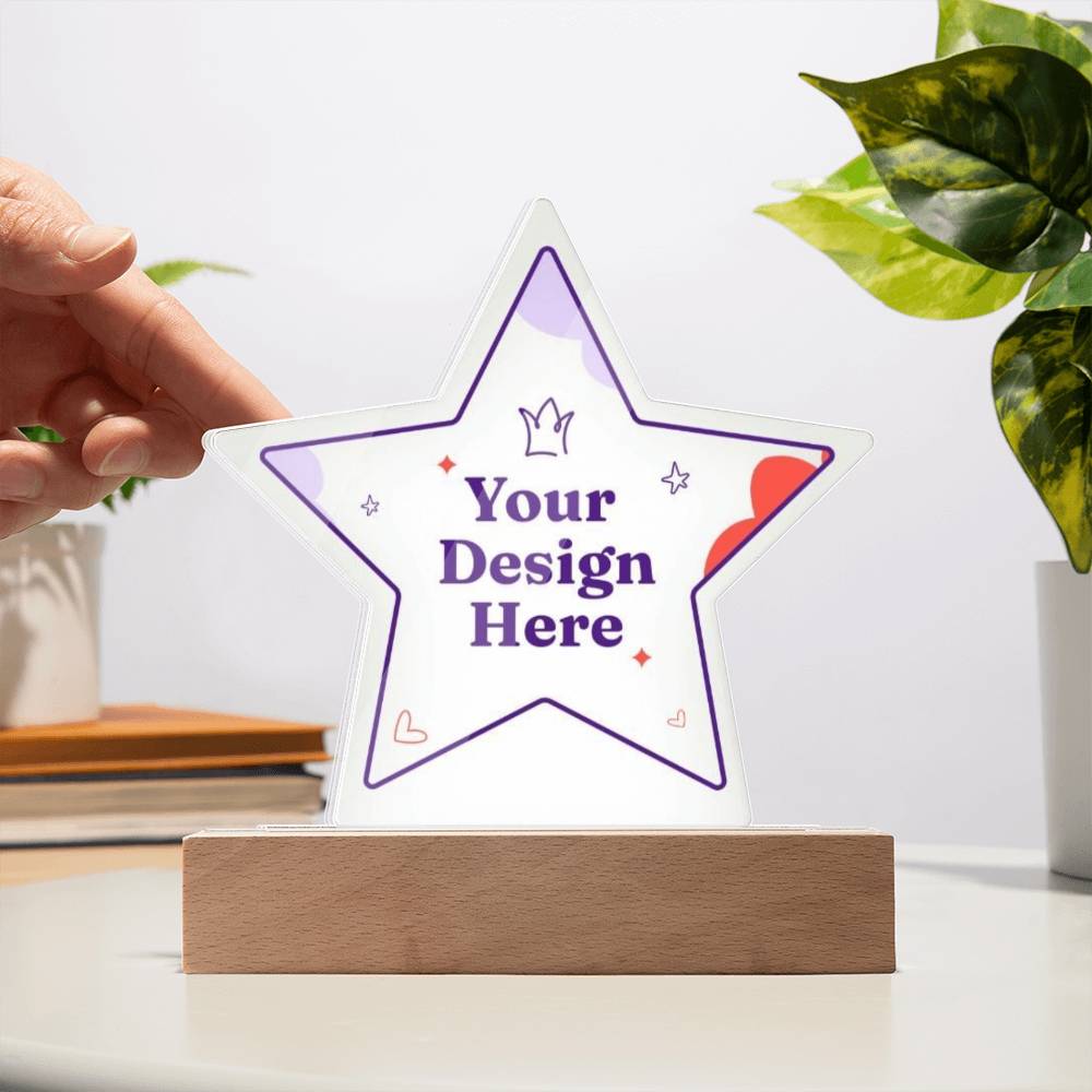 Star Acrylic Plaque