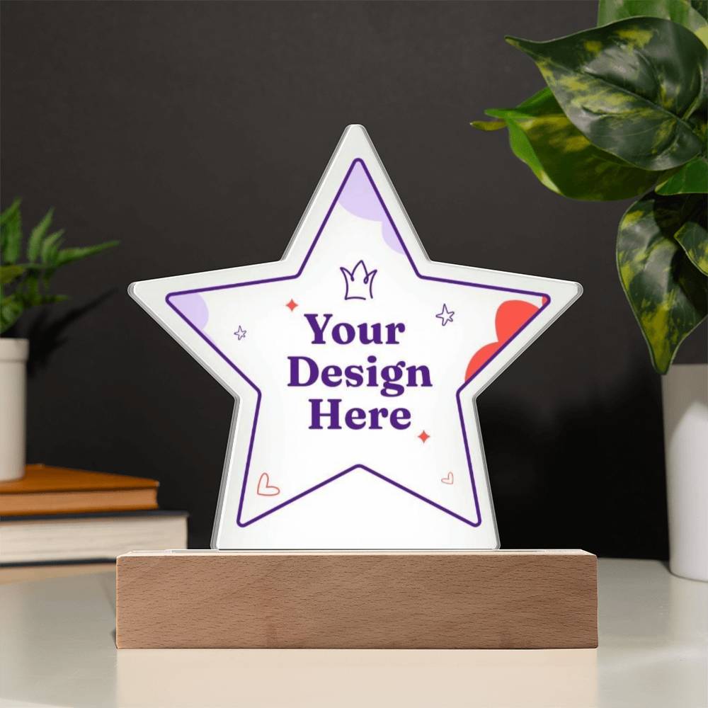 Star Acrylic Plaque