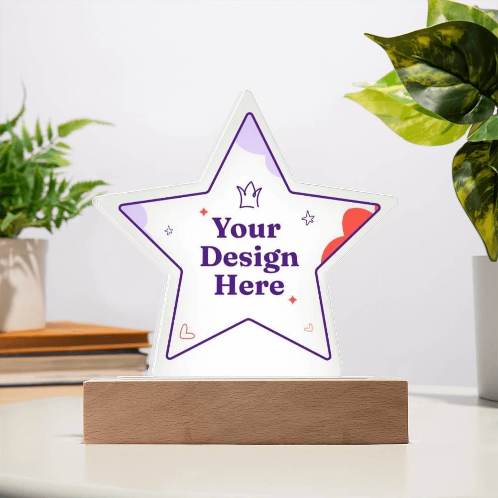 Star Acrylic Plaque