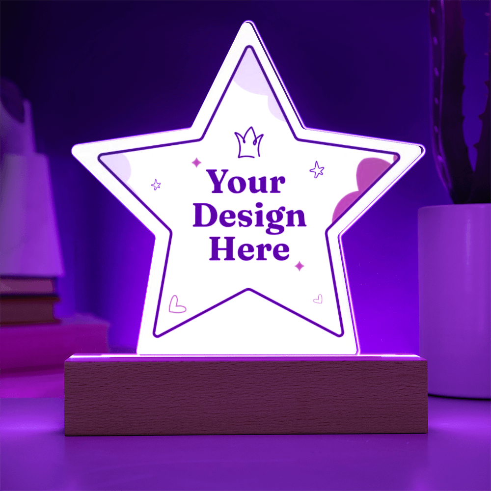 Star Acrylic Plaque