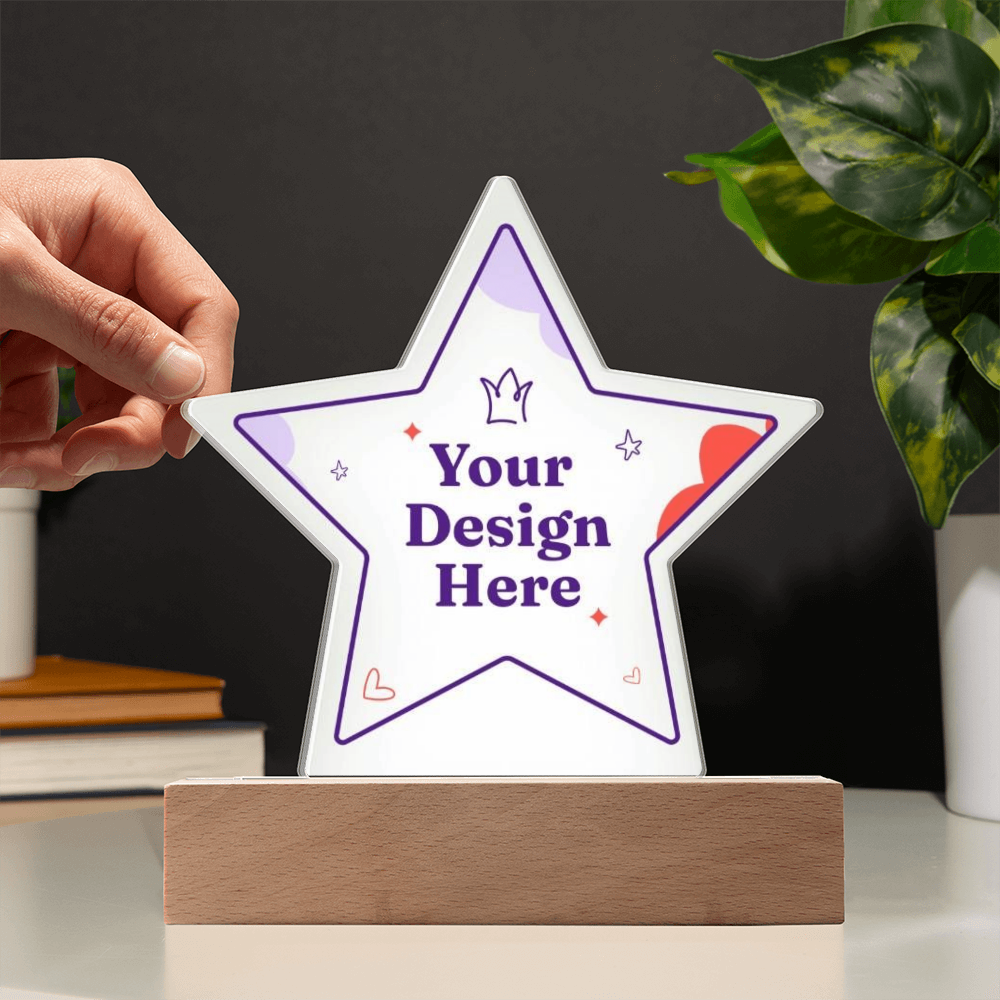 Star Acrylic Plaque