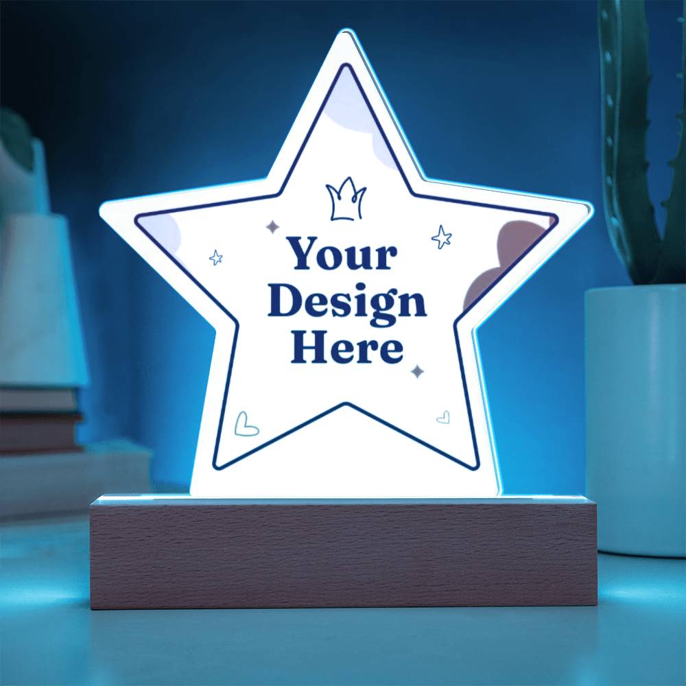 Star Acrylic Plaque