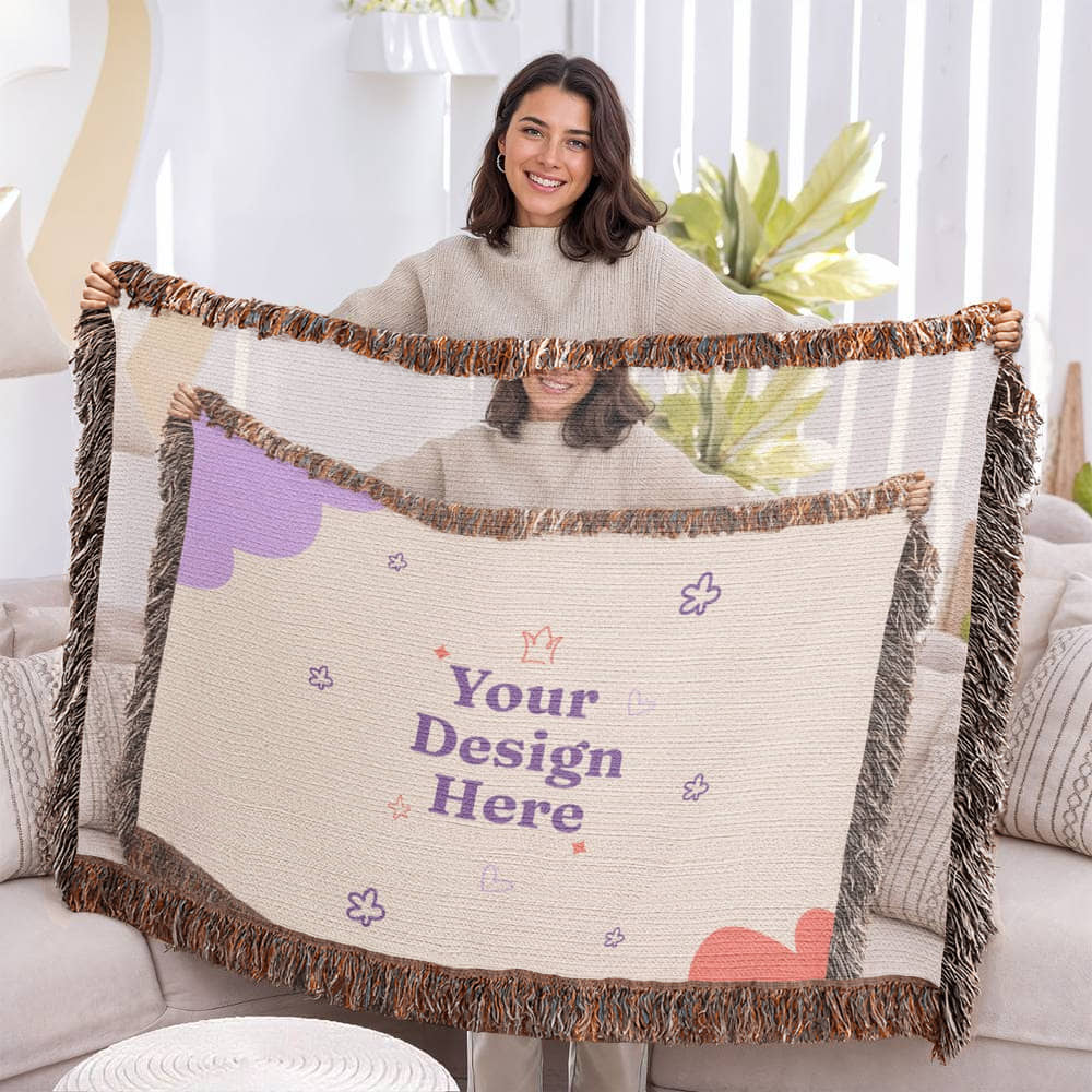 Woven Photo Blanket (Landscape)