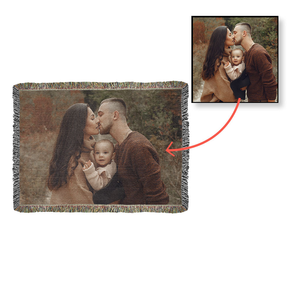 Woven Photo Blanket (Landscape)