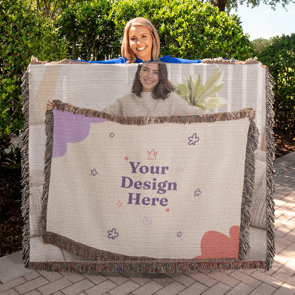 Woven Photo Blanket (Landscape)