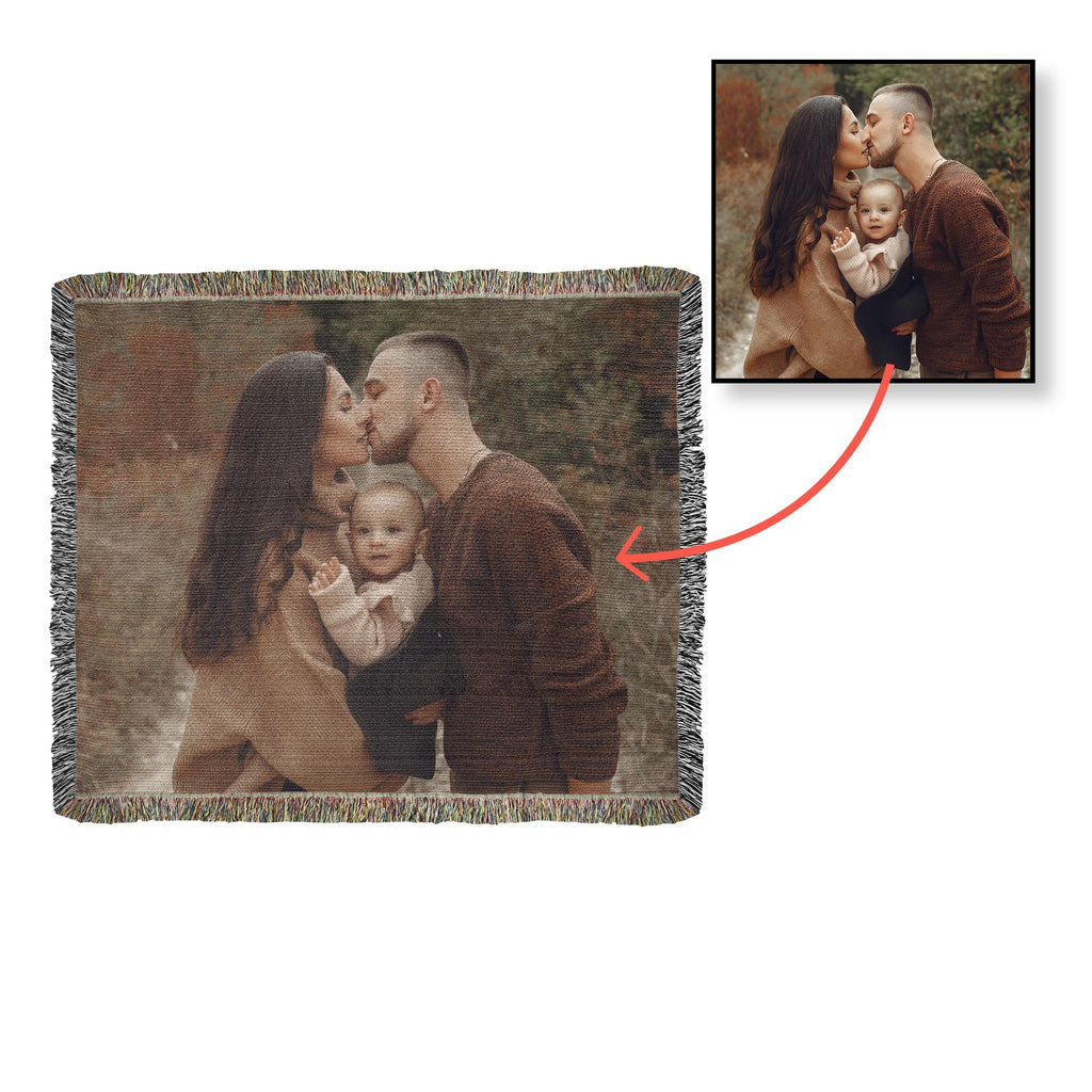 Woven Photo Blanket (Landscape)