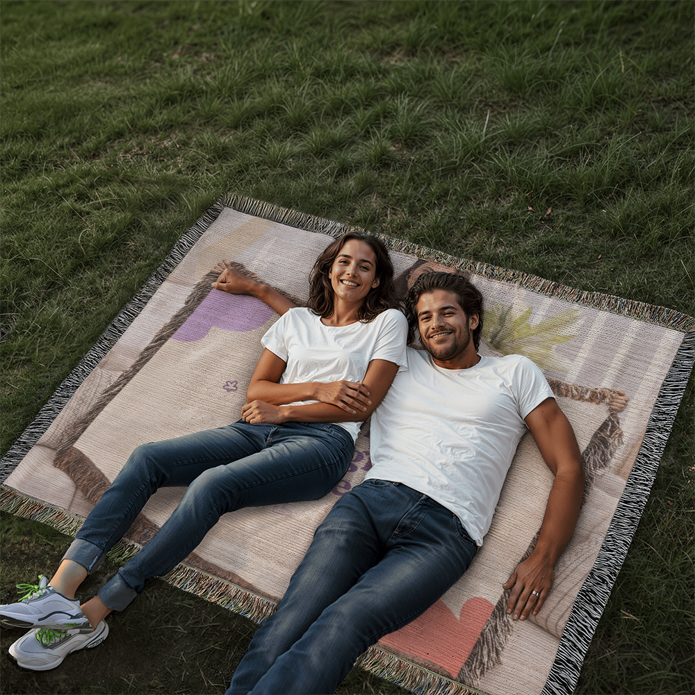 Woven Photo Blanket (Landscape)