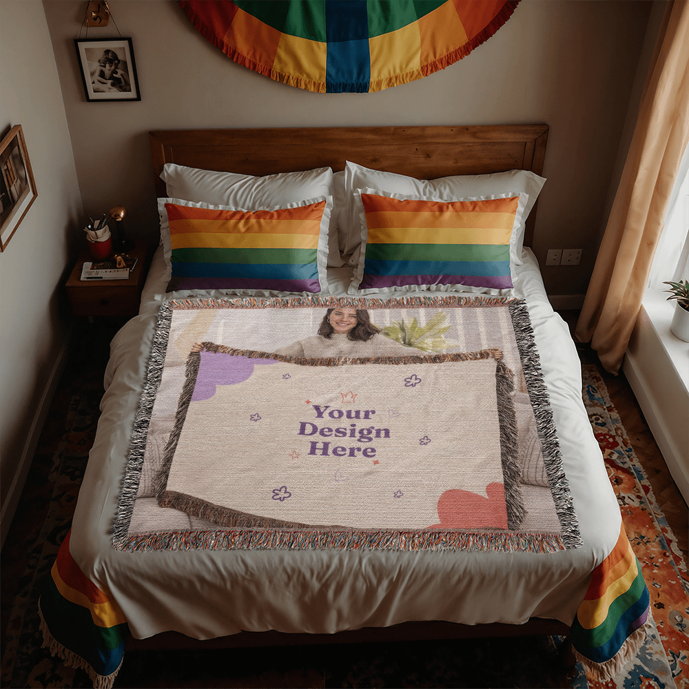 Woven Photo Blanket (Landscape)