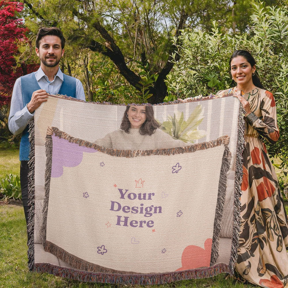 Woven Photo Blanket (Landscape)