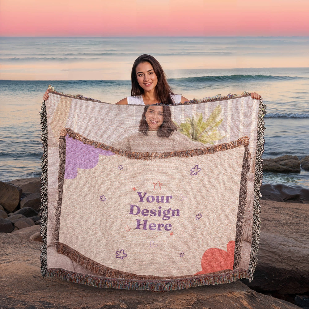 Woven Photo Blanket (Landscape)