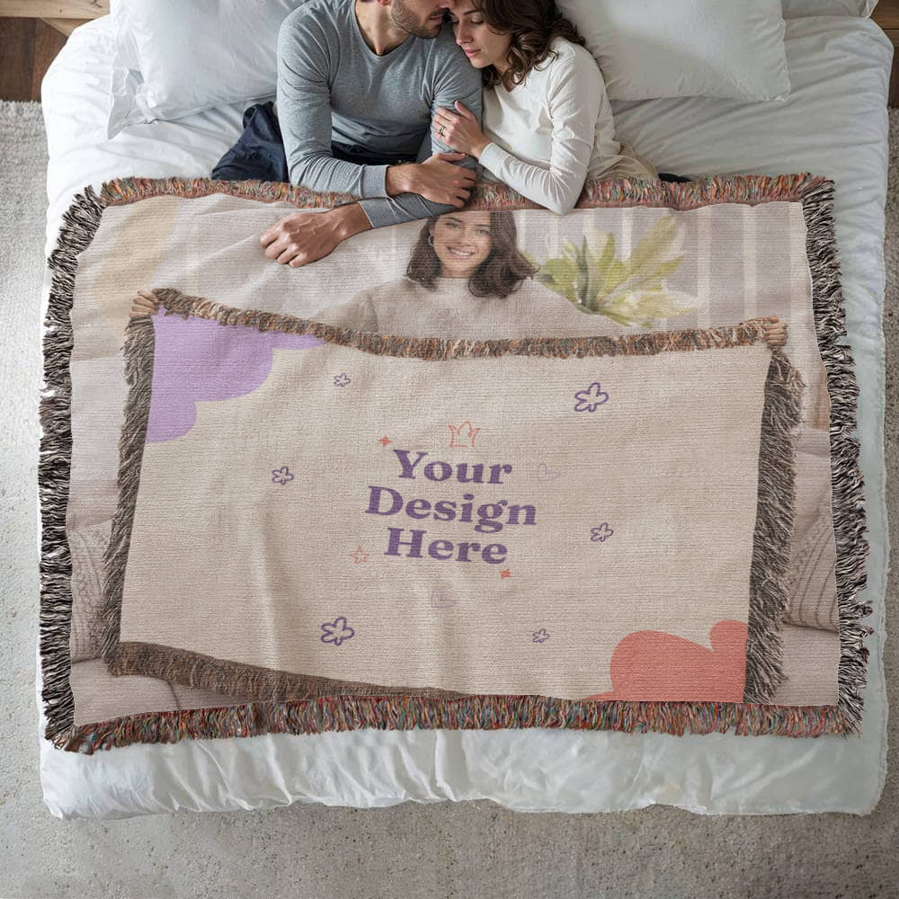 Woven Photo Blanket (Landscape)