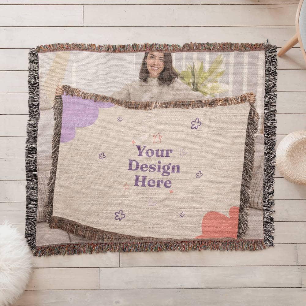 Woven Photo Blanket (Landscape)