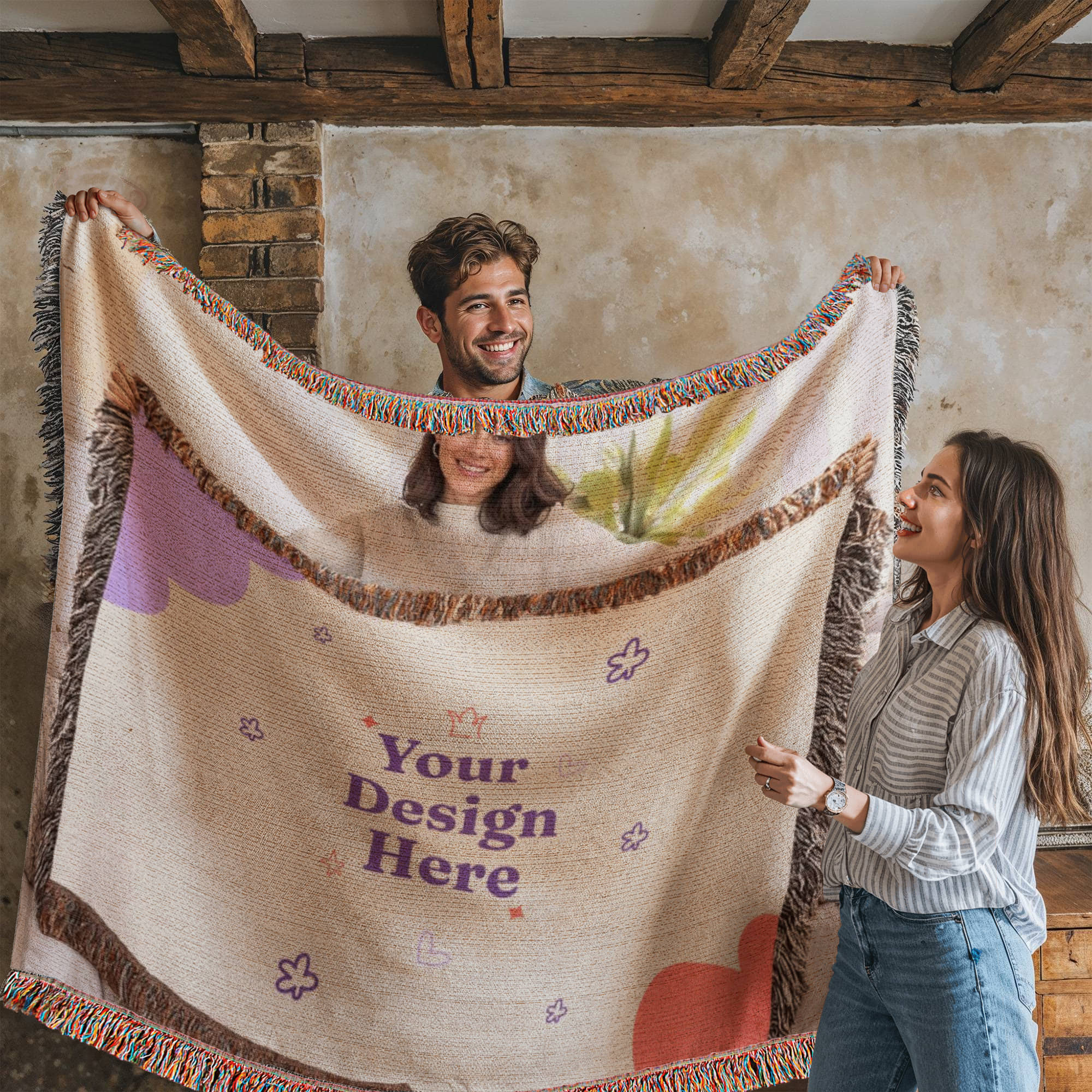 Woven Photo Blanket (Landscape)