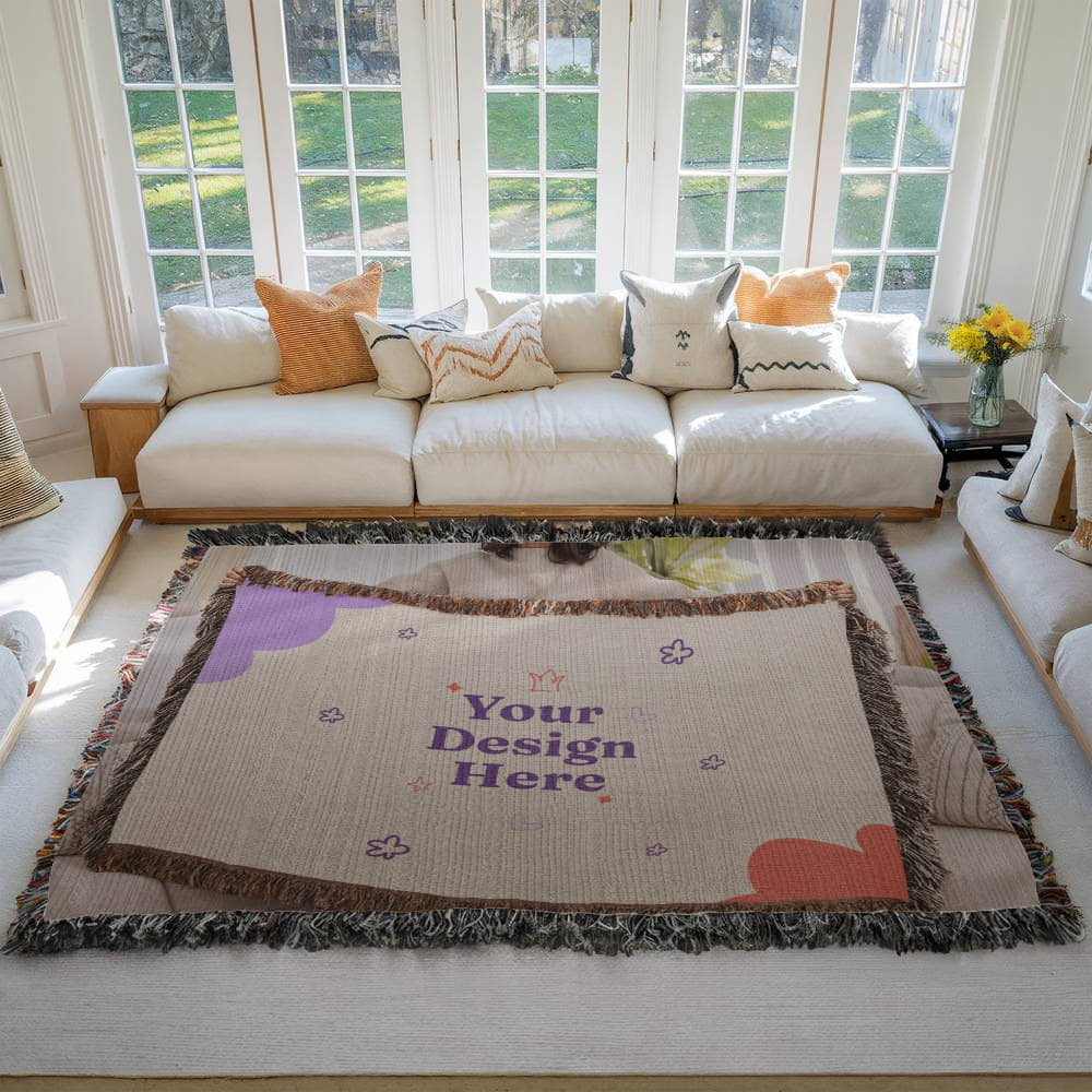 Woven Photo Blanket (Landscape)