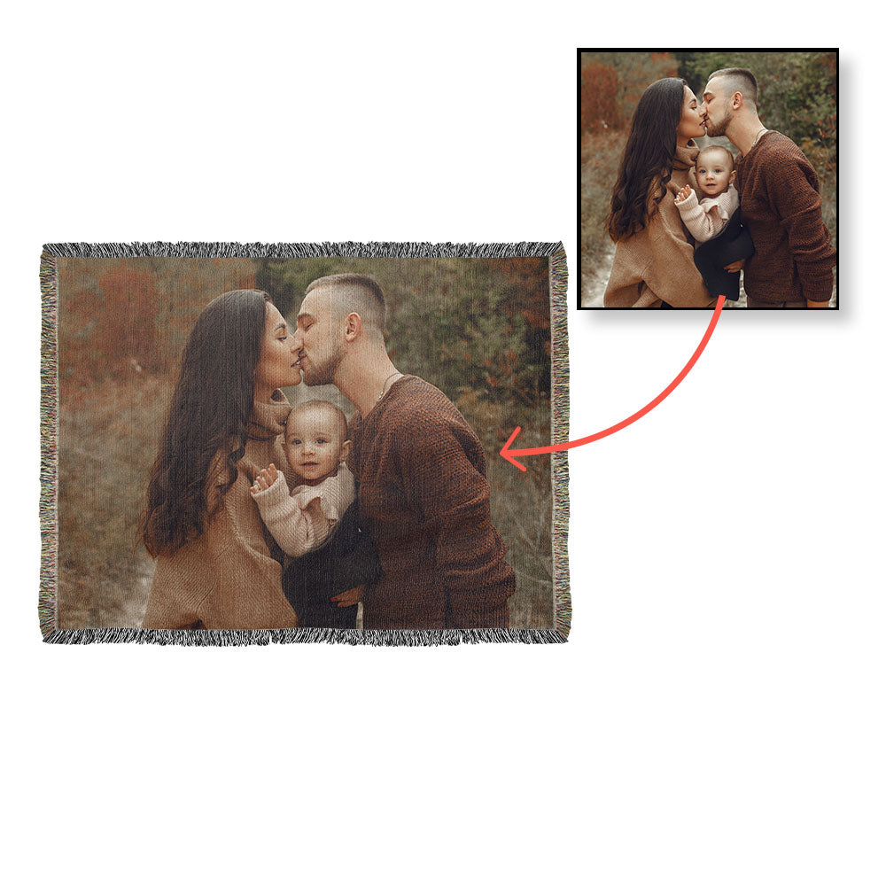 Woven Photo Blanket (Landscape)