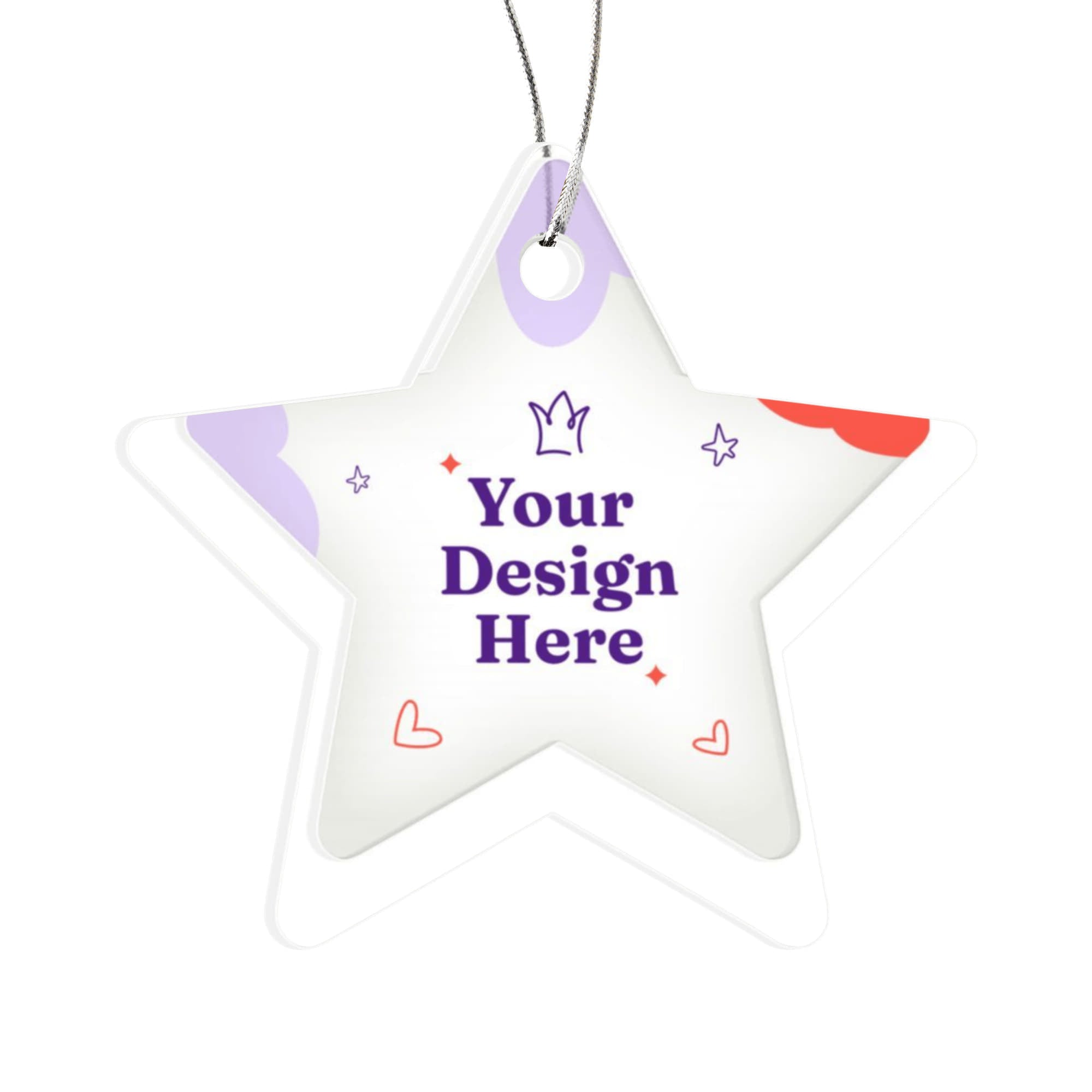Acrylic Star Ornament