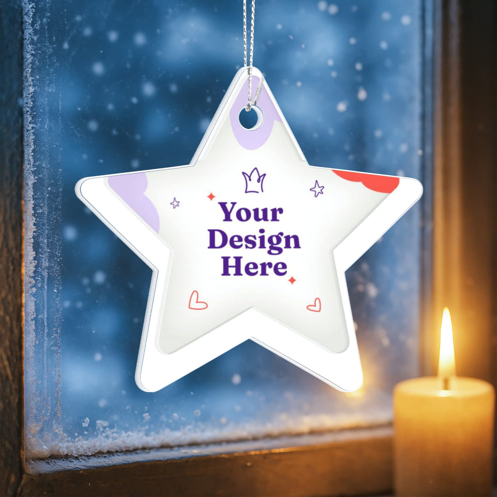 Acrylic Star Ornament