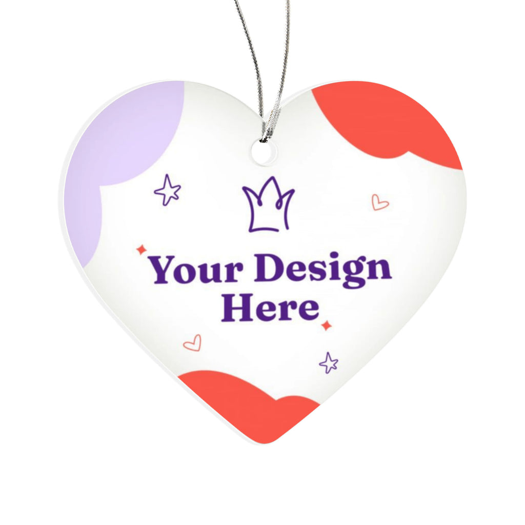 Acrylic Heart Ornament